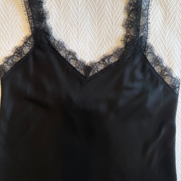 St John Lace Tank Silk & Spandex blend Size M - Picture 3 of 6
